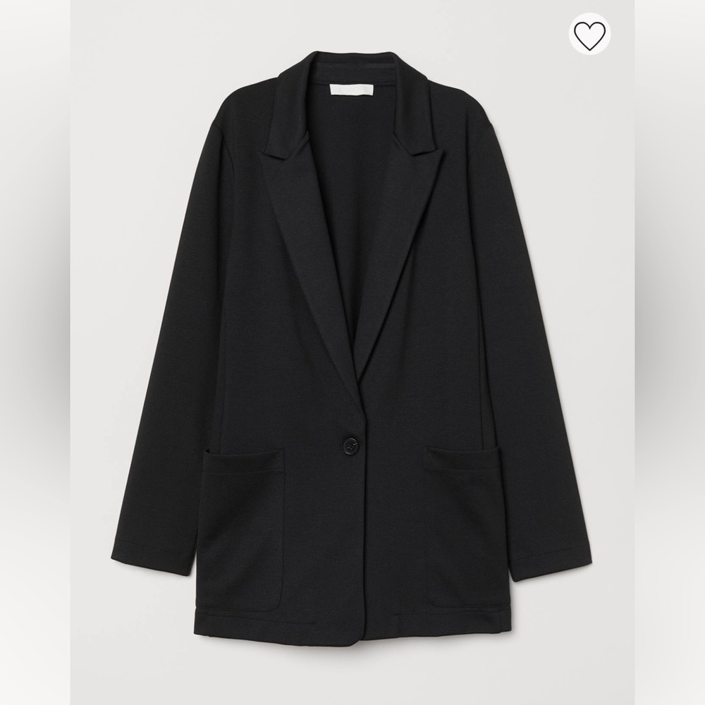 H&M Women Jersey jackets size us0/ 32 new black